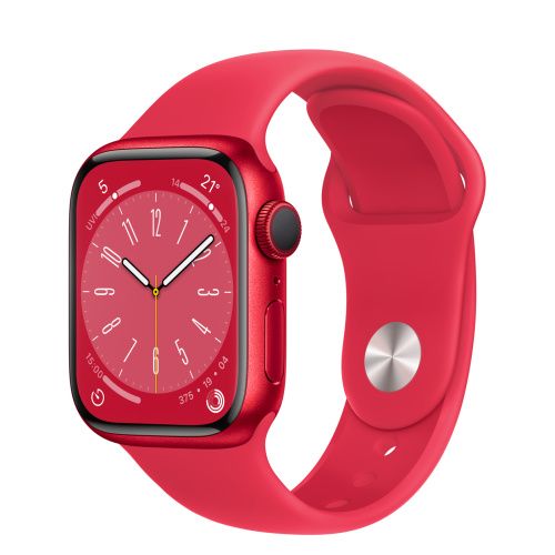 Apple Watch S8 41mm (PRODUCT)RED Sport Band M/L